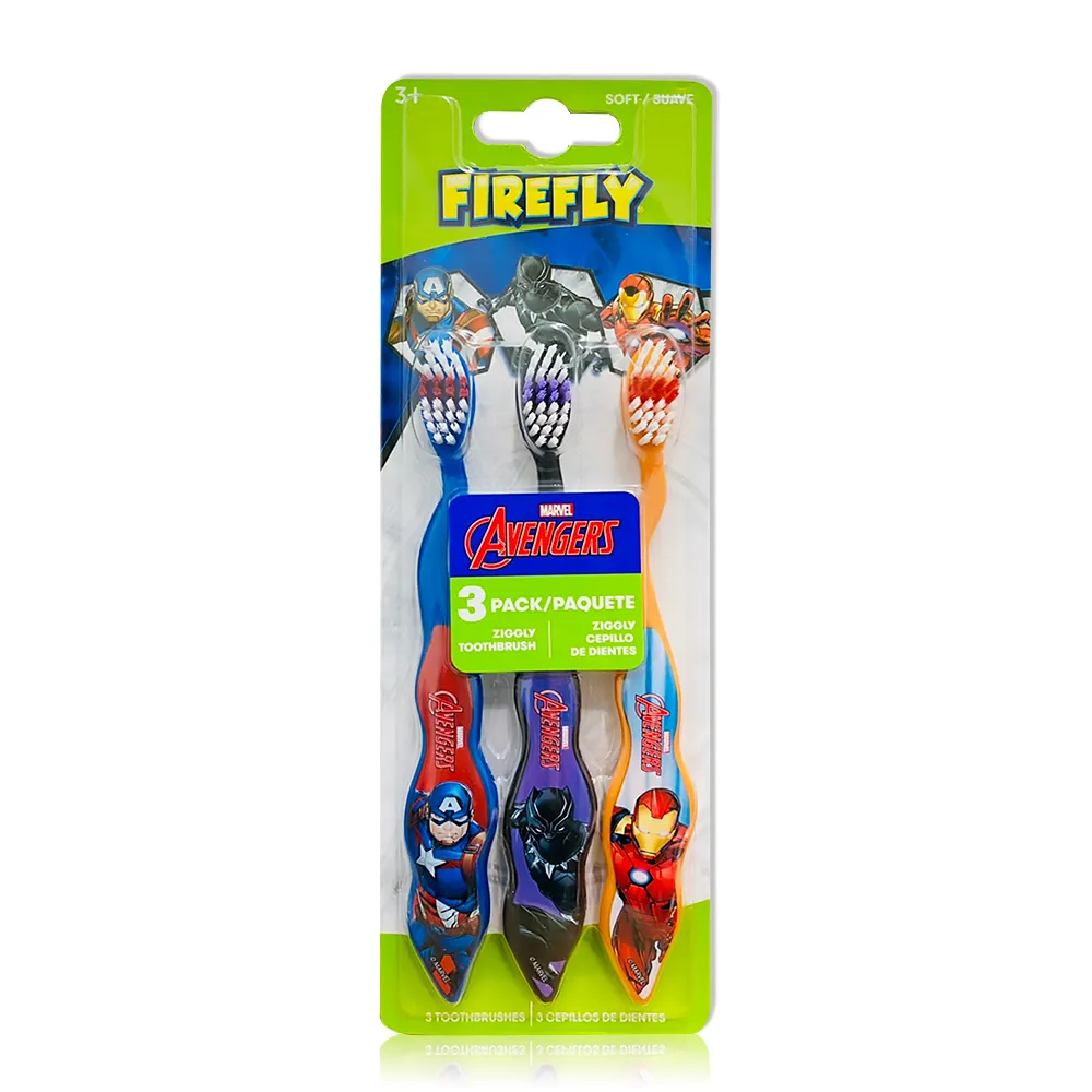 【美國 FIREFLY】AVENGERS兒童牙刷(3入裝)