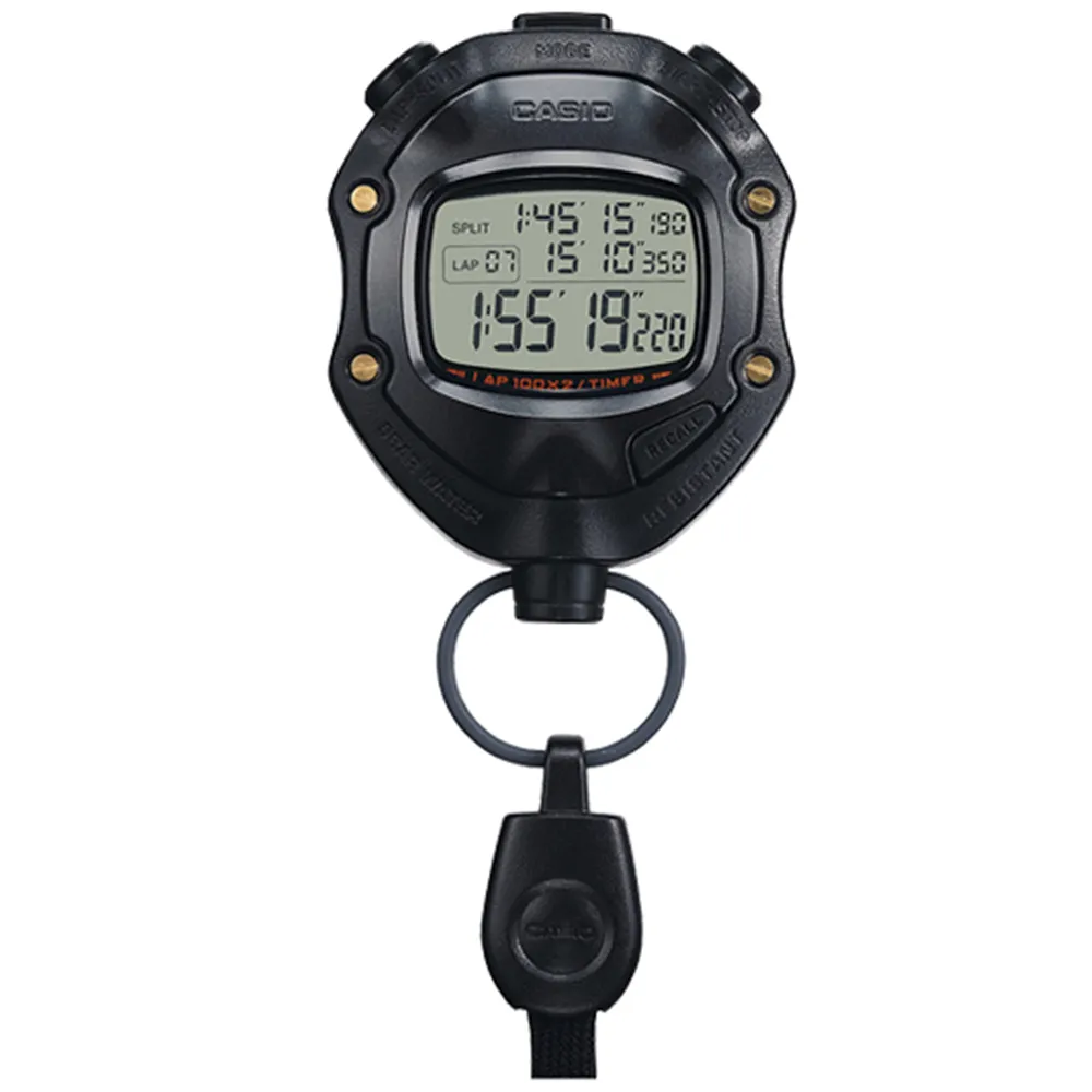 【CASIO】專業計時防水運動碼錶(HS-80TW-1)