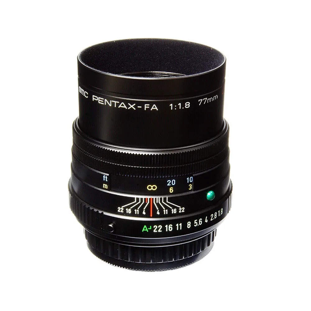 【PENTAX】SMC FA 77mm F1.8 Limited 黑色(公司貨)