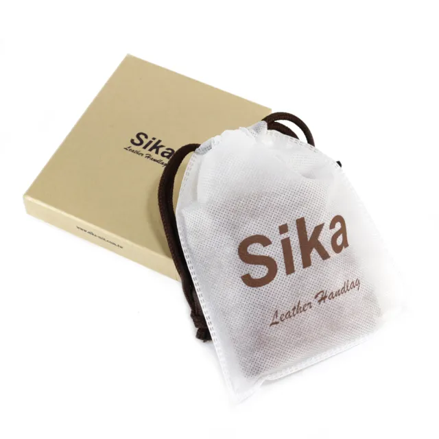 【Sika真皮手工包】雙11 單側拉鍊短夾(真皮包包/皮夾/男夾/女夾/A8287-02深咖啡)
