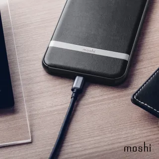 【moshi】USB-A to Lightning 充電線 傳輸線(3M)