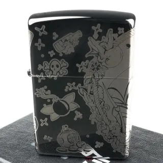 【Zippo】美系~Pirates Treasure-海盜寶藏4面連續圖案設計打火機