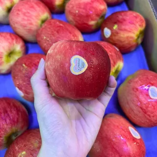 【WANG 蔬果】紐西蘭水蜜桃蘋果20-25顆x1箱(約4.5kg/箱)