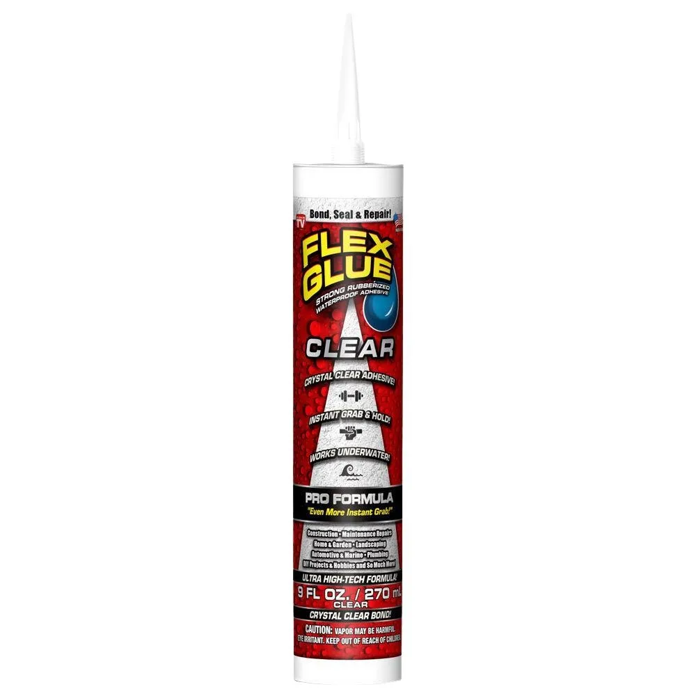 【FLEX GLUE】GLUE 大力固化膠透明色9oz 專業型/美國製