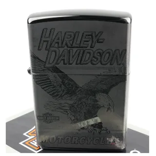 【Zippo】美系~Harley-Davidson-哈雷-4面連續雷射雕刻加工打火機
