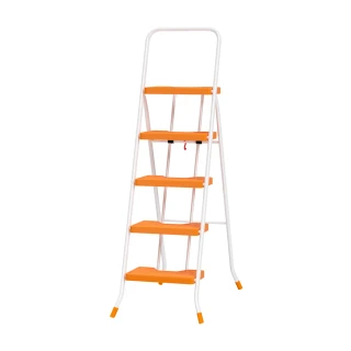【TRENY】台製橘色五階扶手梯(荷重100kg)
