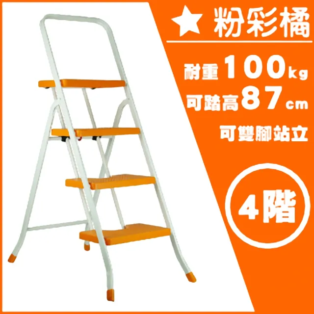 【TRENY】台製橘色四階扶手梯