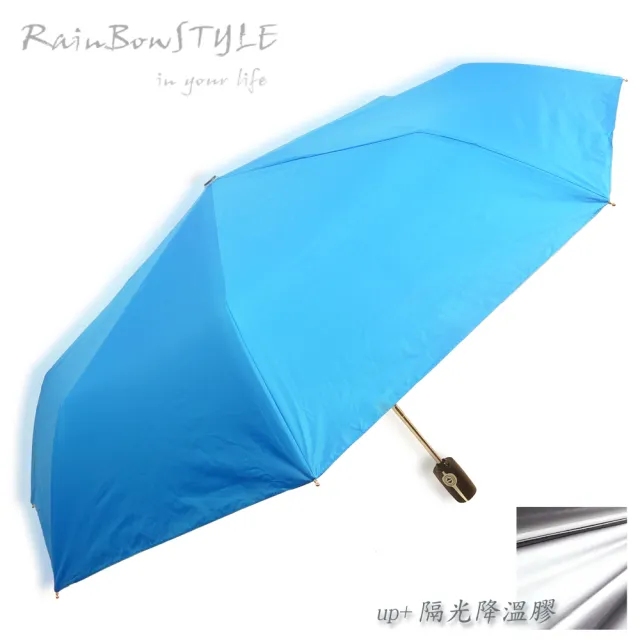 【RainSky】經典款_PLUS升級版 - 抗UV自動晴雨傘(多色可選)