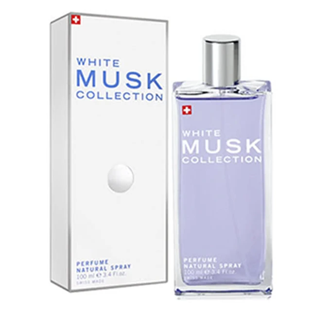 【Musk Collection White Musk】瑞士 經典白麝香淡香水100ml(隨機搭贈針管.專櫃公司貨)