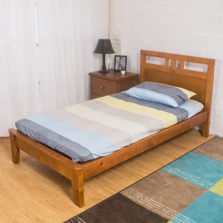 【BODEN】雀莉3.5尺實木單人床架