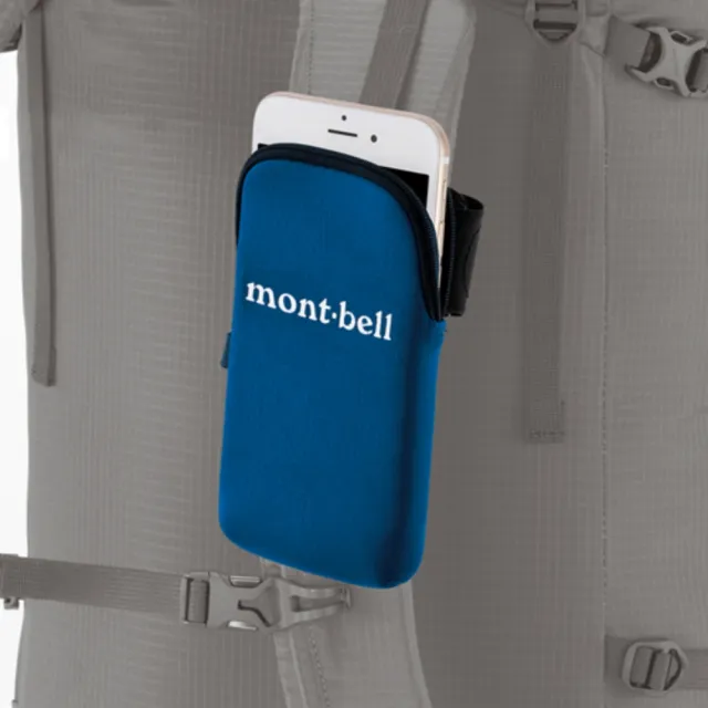 【mont bell】Mobile gear pouch M 工具袋 黑 淺卡其 初級藍 1133181(1133181)