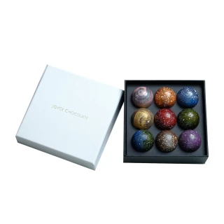 【Joyce巧克力工房】星球系列巧克力禮盒9顆入(半圓形巧克力)_母親節禮物