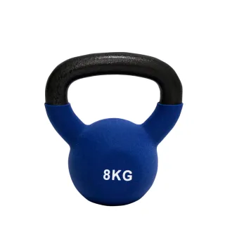 【AD-ROCKET】頂級鑄鐵壺鈴 KettleBell 軟壺鈴 軟式壺鈴 8公斤(藍色)