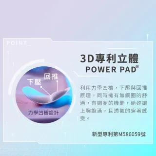 【Wacoal 華歌爾】專利研發3D立體無鋼圈 BC90.D-E罩杯內衣 人因科學研究-NB4550BL(神秘黑)