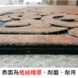 【G+ 居家】橡膠植絨刮泥迎賓戶外加大地墊(多款可選)
