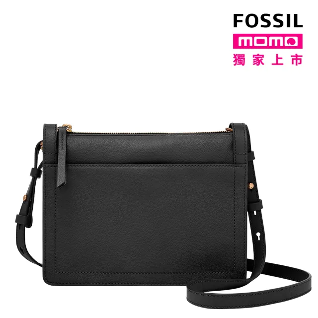 【FOSSIL 官方旗艦館】Taryn 真皮斜背方包-黑色 ZB1894001 雙11/1111