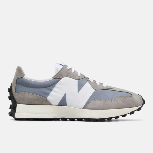 NEW BALANCE 男女 休閒鞋 D楦 經典 復古 NB 327 麂皮 百搭 情侶穿搭 元祖灰(MS327LAB)