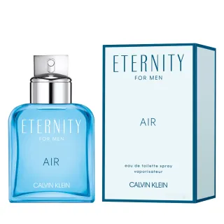 【Calvin Klein 凱文克萊】CK Eternity Air 永恆純淨男性淡香水100ml(平行輸入)