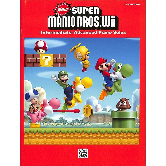 【Kaiyi Music 凱翊音樂】新超級瑪利歐兄弟Wii中高級鋼琴獨奏譜 Super Mario Intermediate Advanced | 拾書所