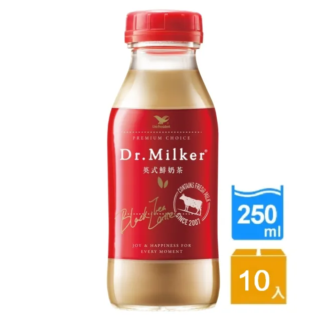 【統一】Dr.Milker英式鮮奶茶250mlx10入