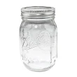 【美國Ball梅森罐】玻璃密封罐 16oz 窄口玻璃瓶(12入)