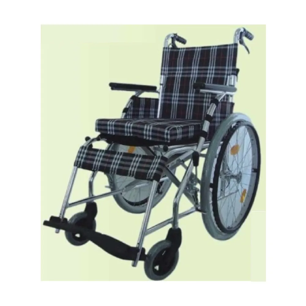 【海夫健康生活館】安愛 機械式輪椅 未滅菌 康復 扶手外擴鋁輪椅(風動)