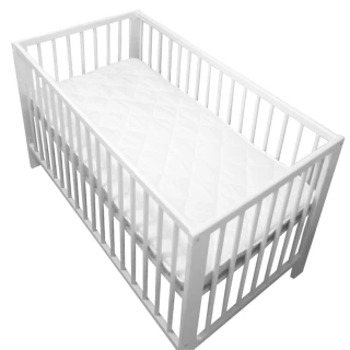 【WallyFun】嬰兒床用保潔墊-全包款 120X60CM(★台灣製造 採用遠東紡織聚酯棉★)