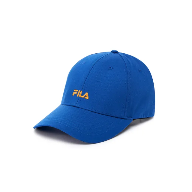 FILA官方直營 經典款六片帽棒球帽-寶藍(HTX-5000-BU)