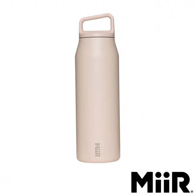 【MiiR】雙層真空 保溫/保冰 提把寬口保溫瓶 32oz / 946ml(千山粉)