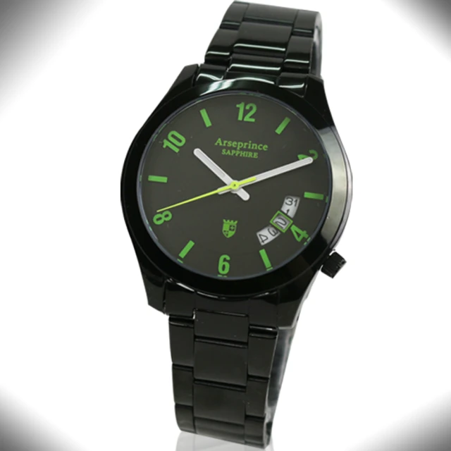 【Arseprince】義式幻影時尚中性錶(綠色)