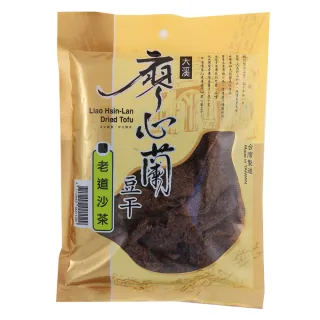 【大溪廖心蘭】老道沙茶豆干(110g/包)