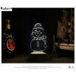 【LEPONT】北歐3D USB LED創意小夜燈-雪人