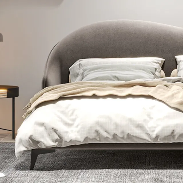 橙家居·家具】/預購/雲朵軟包床架六尺AOZ-M9012(售完採預購床架主臥床 