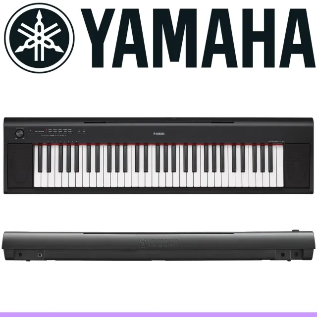 【Yamaha 山葉音樂】標準61鍵可攜式電子琴 / 公司貨(NP-12BK)