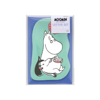 【sun-star】Moomin嚕嚕米 造型信封信紙組 嚕嚕米與阿金 露營