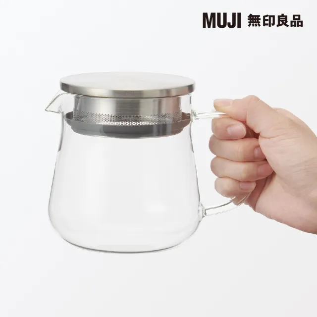 【MUJI 無印良品】耐熱玻璃壺/小/500 mL