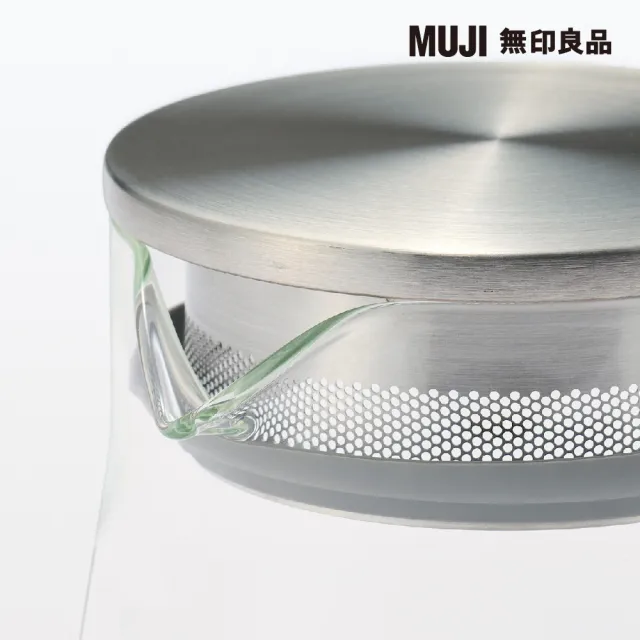 【MUJI 無印良品】耐熱玻璃壺/小/500 mL