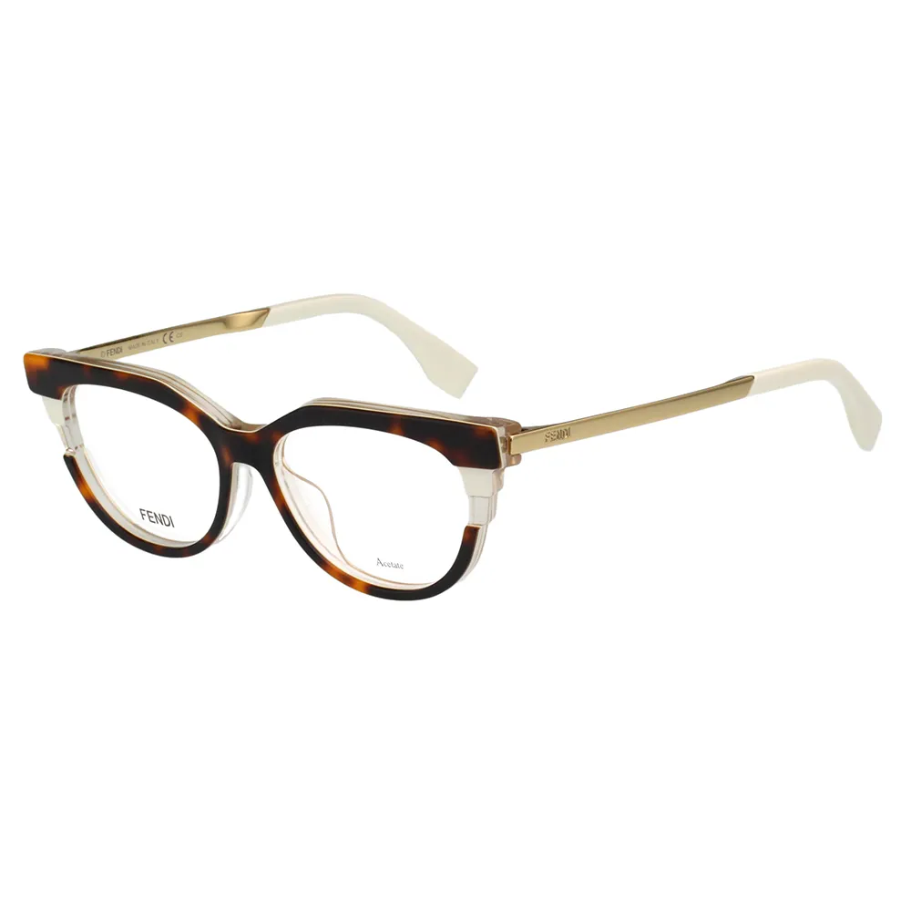【FENDI】-廣告主打 光學眼鏡FF0116(琥珀色)