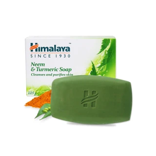 【印度 Himalaya喜馬拉雅】苦楝薑黃保濕香皂 125g(5入)
