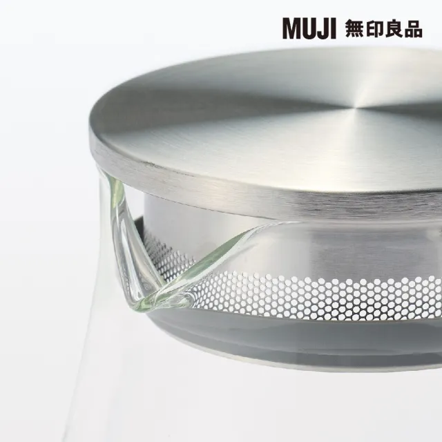 【MUJI 無印良品】耐熱玻璃壺/大/750 mL