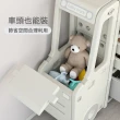 【收納部屋】汽車造型兒童玩具收納架-小4格(兒童玩具 收納櫃 置物架)