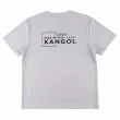 【KANGOL】短袖 短T 灰 小LOGO 涼感 排汗 上衣 男(6325102411)