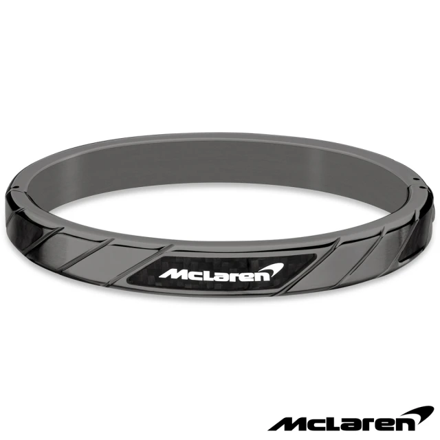 McLaren 邁拉輪 頂級英國超跑不銹鋼碳纖維手環(MG0103 60x48mm)