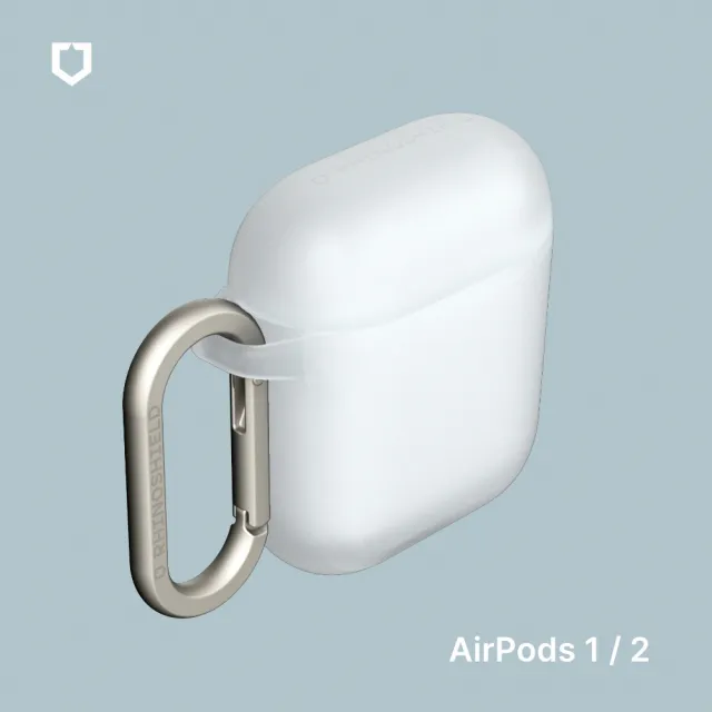 【Apple 蘋果】犀牛盾防摔保護套組AirPods 2代
