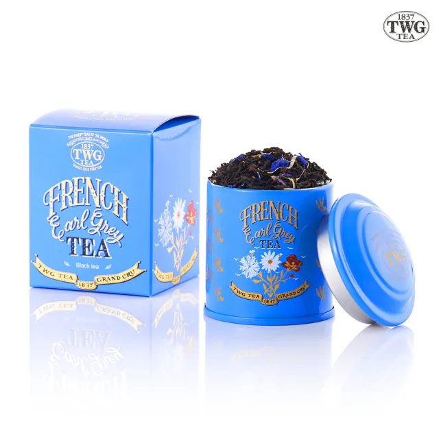 【TWG Tea】迷你茶罐果醬雙入禮物組(法式伯爵茶 20g/罐+蝴蝶夫人之茶果醬)