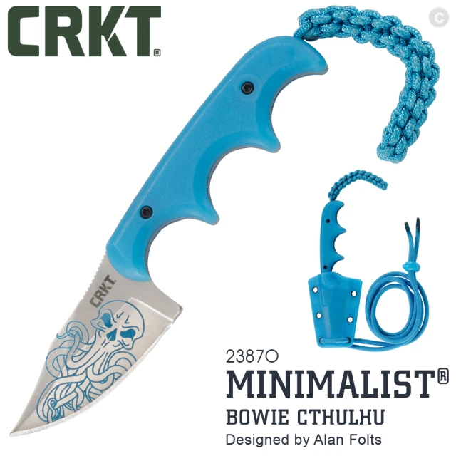 【CRKT】MINIMALIST☆ BOWIE CTHULHU 小直刀(#2387O)