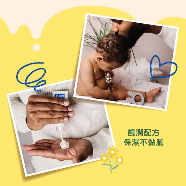 【Mustela 慕之恬廊】慕之幼 高效面霜 40ml(寶寶/新生兒/幼兒/兒童 臉部乳液)