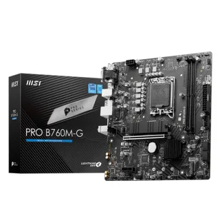 【MSI 微星】PRO B760M-G DDR5 主機板