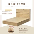 【IHouse】品田 房間3件組 單大3.5尺(床頭箱+6分底+衣櫃)