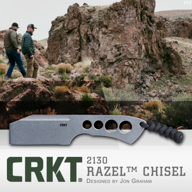 【CRKT】CRKT RAZEL™ CHISEL小直刀(#2130)